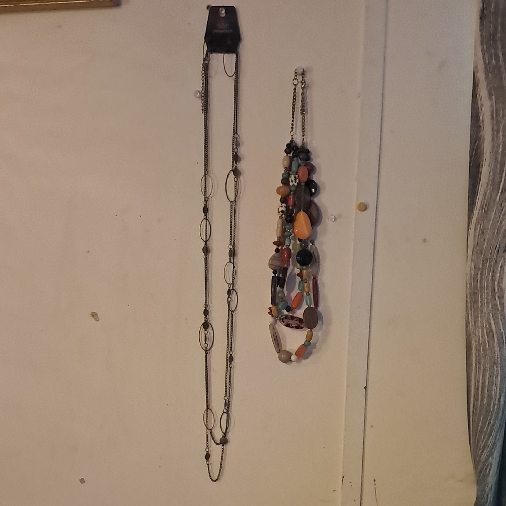 Multicolor Beaded Statement Necklace - Women Jewelry